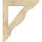 Ekena Millwork Funston Slat Rough Sawn Bracket w/ Offset Brace, Douglas Fir, 6"W x 28"D x 32"H BKT0604X28X32FST06RDF - alternate 3